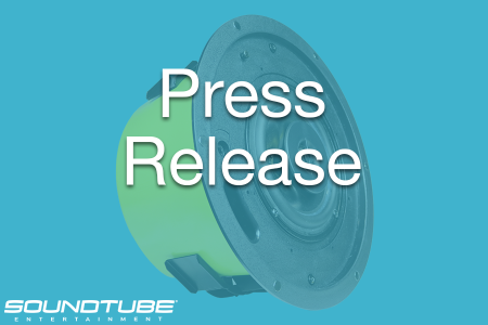 SoundTube Announces New BAA- and TAA-Compliant US-Made Dante-Enabled PoE In-Ceiling Speakers